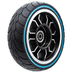 Ultraleichte Vollgummireifen 8,5x2,5-6,1/B58 - blaue Linie (geeignet für Dualtron Mini) [Ewheel]