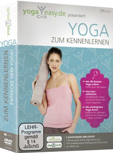 YogaEasy.de - Yoga zum Kennenlernen [2 DVDs] - Preis vom 11.10.2026 15:43:13 h
