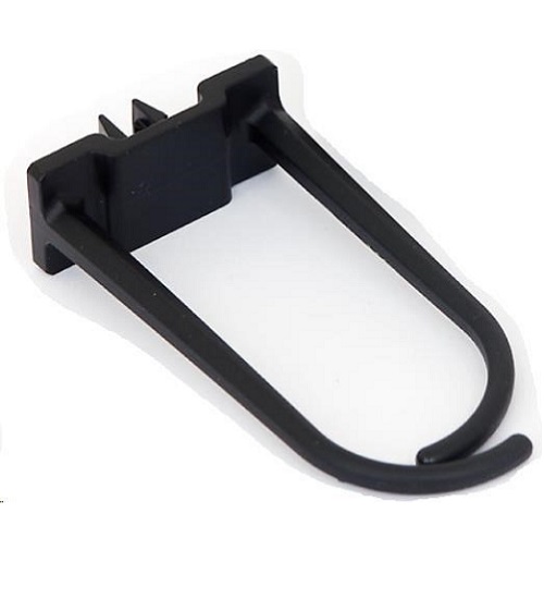 TRITON Kabelführung Kunststoffbügel 60 x 30mm schwarz Rack-Zubehör (RAB-MS-X21-X1)