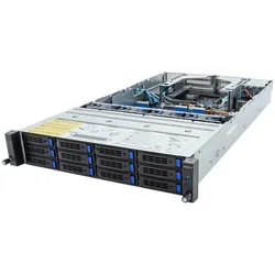 Gigabyte Barebone R283-Z90-AAV3 (Rev. 3.x) Rack Server 2U Dual Sockel SP5 6NR283Z90DR000ACV3, Server Barebone