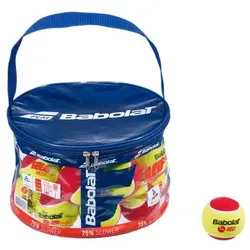 Tennisbälle - Babolat - RED FELT - 24er (Beutel mit Reißverschluss)