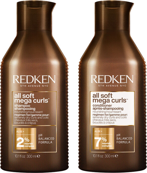 Redken All Soft Mega Curl Shampoo 300ml & All Soft Mega Curl Condition