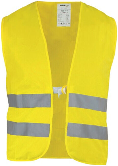 Gilet de signalisation taille universal jaune 100 % PES EN 20471 cl. 2 ASATEX (WTGP)