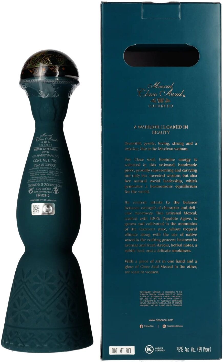 Clase Azul Mezcal GUERRERO 42% Vol. 0,7l in Geschenkbox