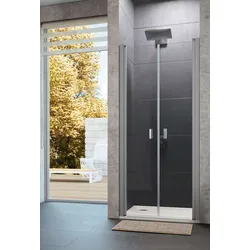 Hüppe Design Pure Pendeltür in Nische - Duschkabine
