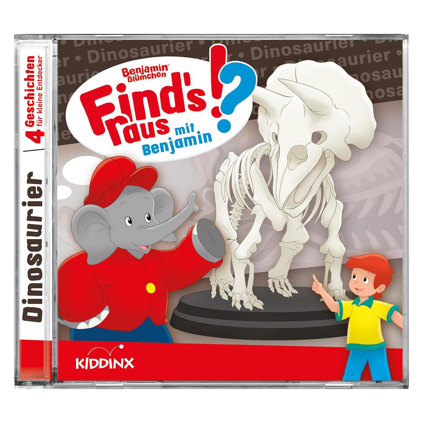 Kiddinx Benjamin Blümchen Finds raus Dinosaurier (Benjamin Blümchen, Deutsch) (424208)