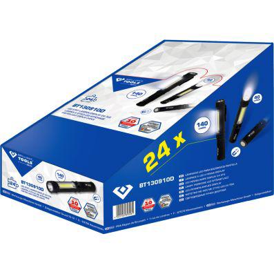 BRILLIANT TOOLS Thekendisplay LED Stift Lampen Display 24 tlg. bt130910d