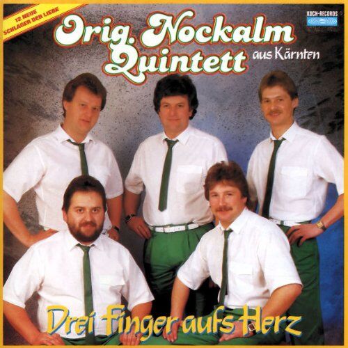 Original Nockalm Quintett - Drei Finger Aufs Herz - Preis vom 03.10.2026 20:43:07 h