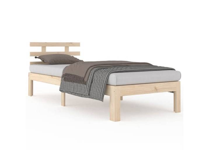 En solde  Lit simple&lit adulte Structure de lit - Cadre de lit - 90x190cm 2538077