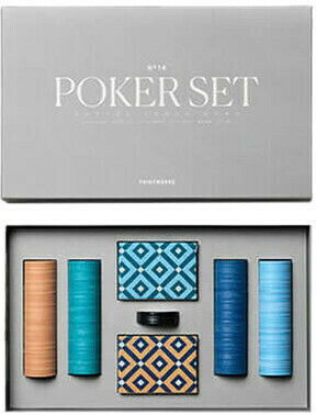 Printworks Classic poker set grå