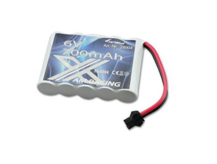 Amewi 28904-700mAh 6V Ni-MH accu AM X-Racing voor 1:14/1:18, voertuig