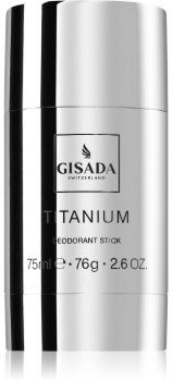 Gisada Titanium desodorizante em stick para homens 75 ml. Titanium