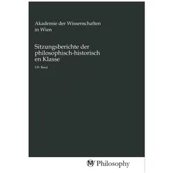Sitzungsberichte der philosophisch-historischen Klasse, Sachbücher