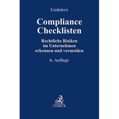 Compliance Checklisten, Taschenbuch von , C.H. Beck, 978-3-406-81779-3