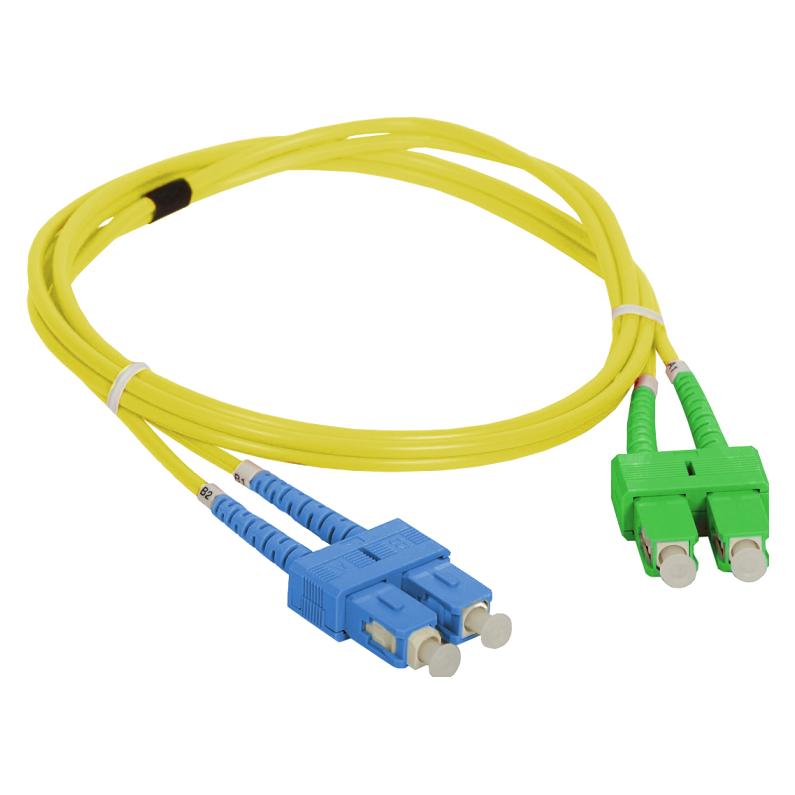 Alantec Patch cord SM SC/APC-SC duplex 9/125 2.0m (2 m) (FOC-SCASC-9SMD-2)