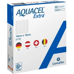Aquacel Extra 10x10cm 10 ST