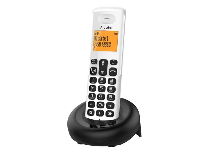 Telephone sans-fil E260 Solo Blanc ALCATEL