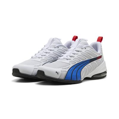 Sneaker PUMA "BMW M Motorsport Voltra Sneakers Erwachsene", Herren, Gr. 48, Textil, weiß, Obermaterial: Textil, Synthetik. Futter: Textil. Innensohle: Textil. Laufsohle: Gummi, Schuhe Sneaker