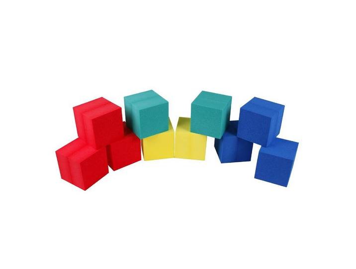 Sport-Thieme Schaumstoffbausteine-Set Quader Spielbausteine, Weich, robust und leicht