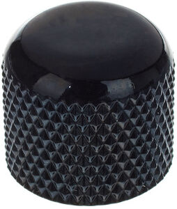 Harley Benton Parts Dome Knobs Plastic Black Noir