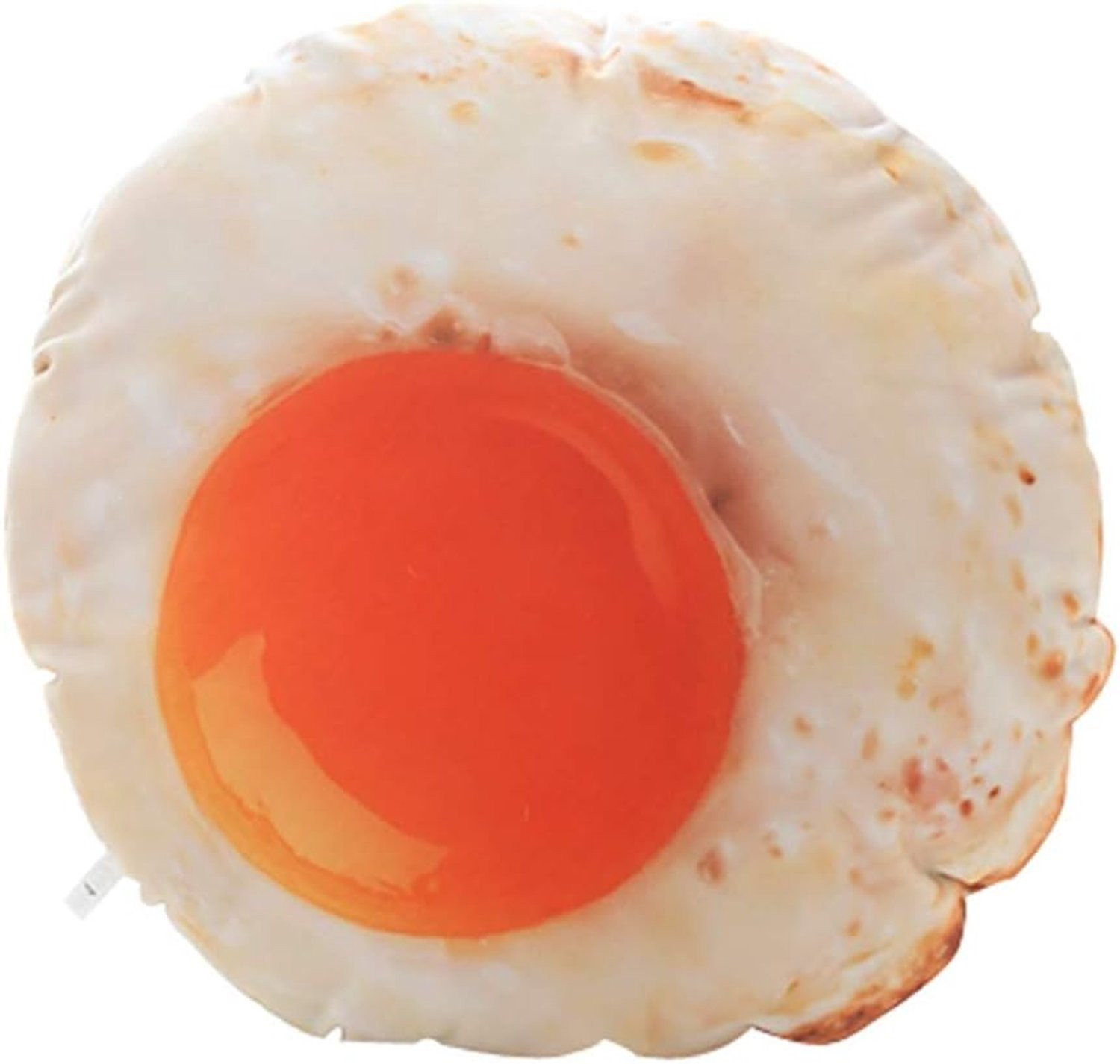 Stoelkussen Fried Egg voor terrasstoel, eetkamerstoel, bureaustoe of vloer, 60 cm