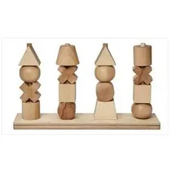 Wooden Story Natural Stacking Toy XL (Englisch)