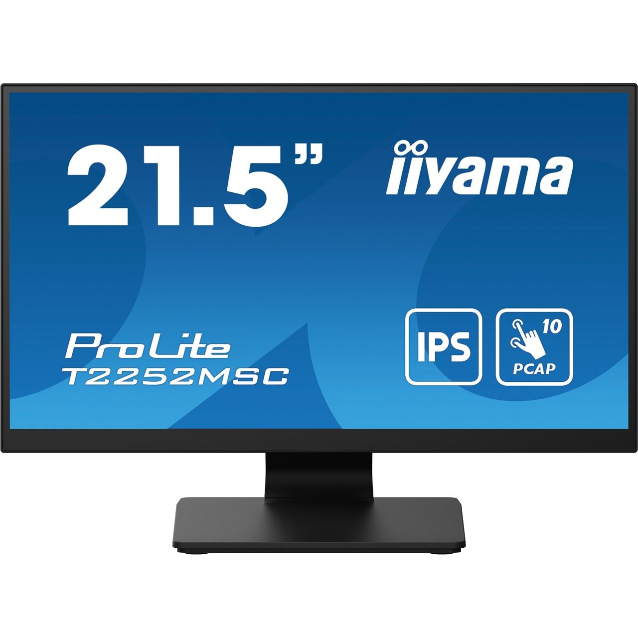 21.45" (54,48cm) iiyama ProLite T2252MSC-B2 schwarz 1920x1080 1xDisplayPort / 1xHDMI