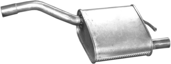 Polmo Endschalldämpfer 08574 Für Ford