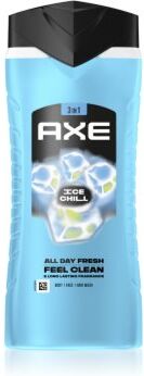 Axe Ice Chill gel de duche para rosto, corpo e cabelo 400 ml. Ice Chill