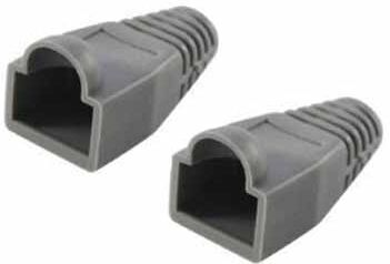 Gommini Copri Plugs Connettori Rj45 Confezione 100pz - Grigio