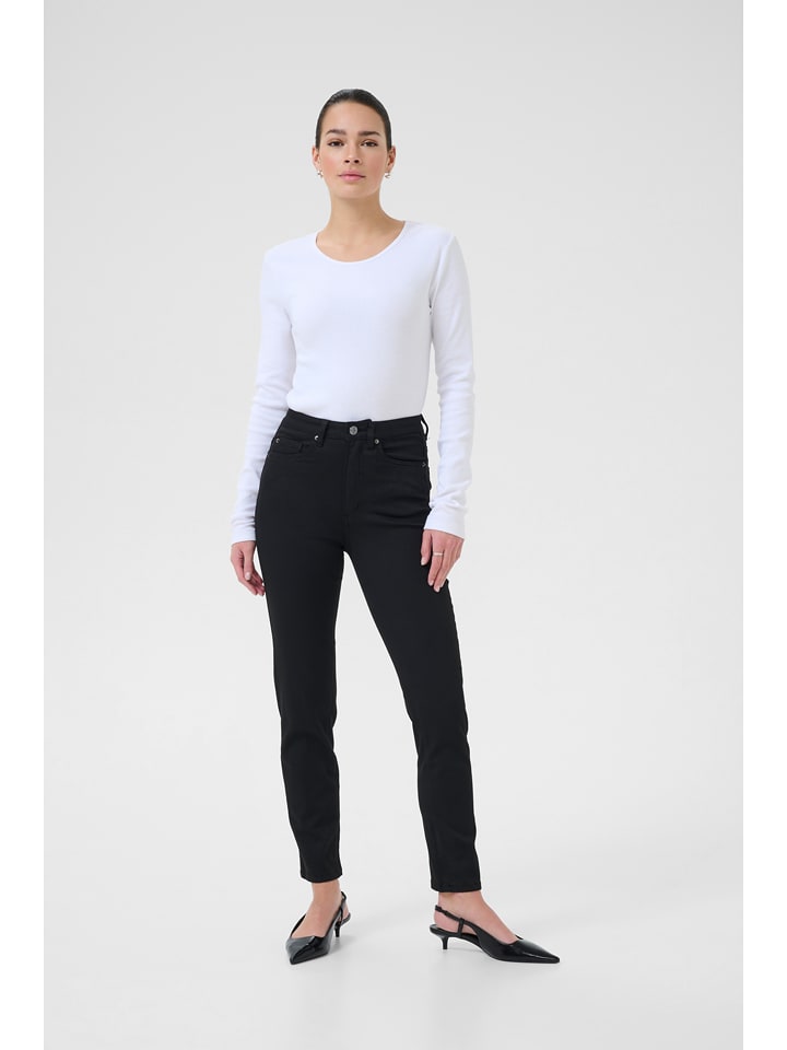 Kaffe Jeans - Slim fit - in Schwarz - W26