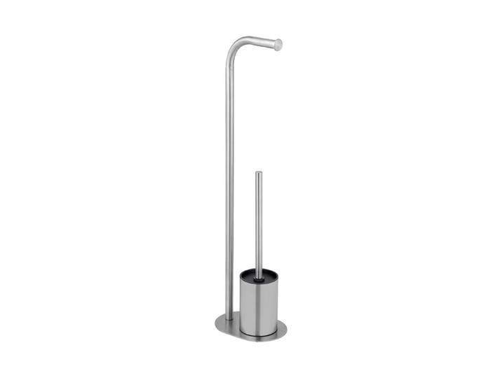 Wenko WC-Garnitur Levante Edelstahl