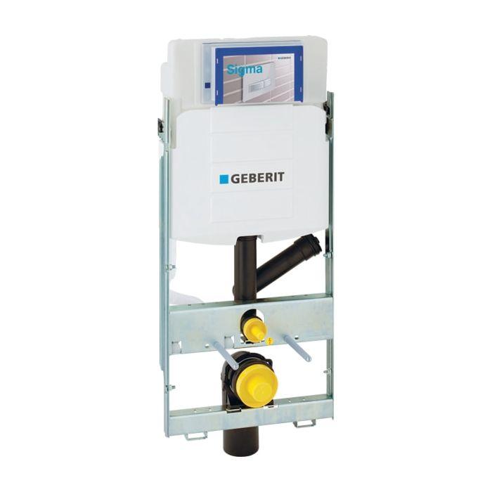 Geberit GIS WC Element 461315005 für Geruchsabsaugung, für Betätigung von vorne