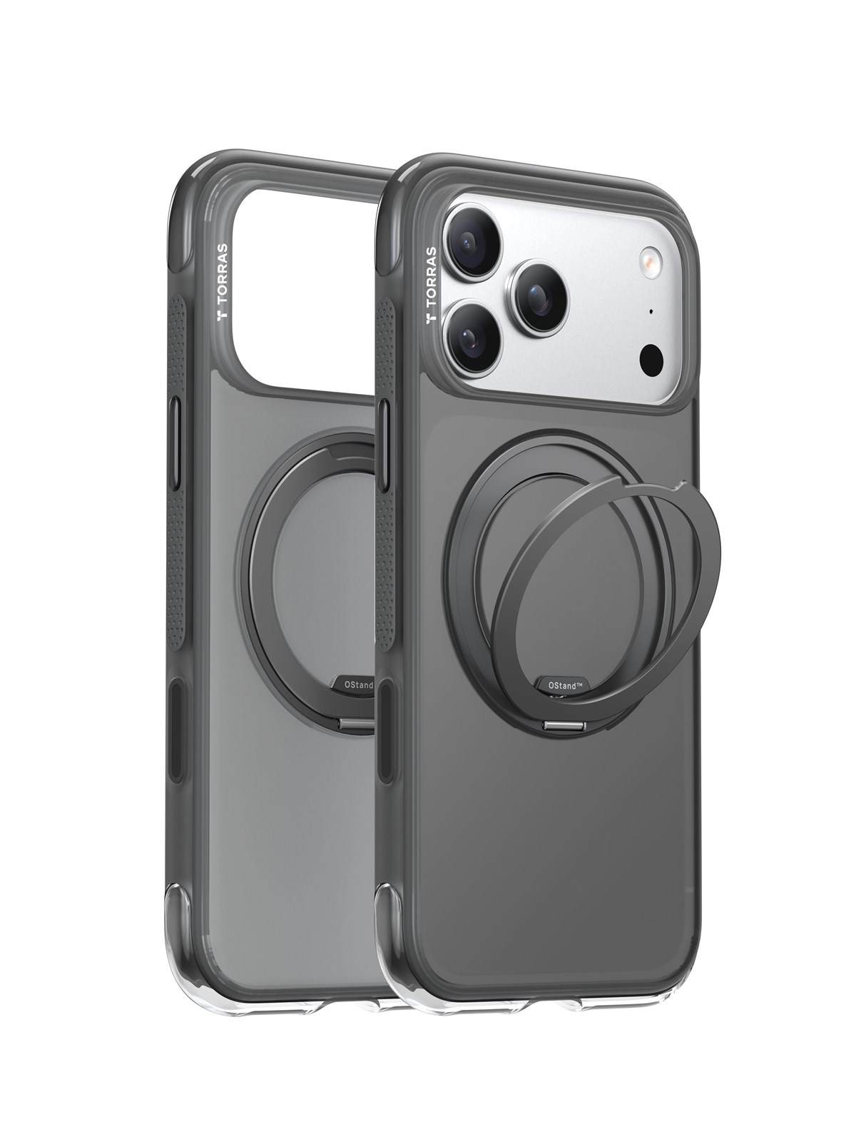 Torras Ostand O Air - obsidian black - iPhone 17 Pro Max
