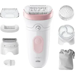 Braun, Epilierer, Jaunums! Akcija! Silk 7 epilators ar piederumiem