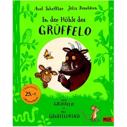 In der Höhle des Grüffelo, Kinderbücher von Julia Donaldson, Axel Scheffler, Monika Osberghaus