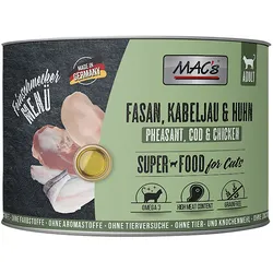 MAC ́s CAT Feinschmecker Fasan, Kabeljau & Huhn 6x200 g