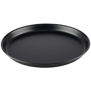 APS Pizzablech 73508, unbeschichtet, rund, aus Blaublech, hitzebeständig bis 360°C, Ø 30 cm