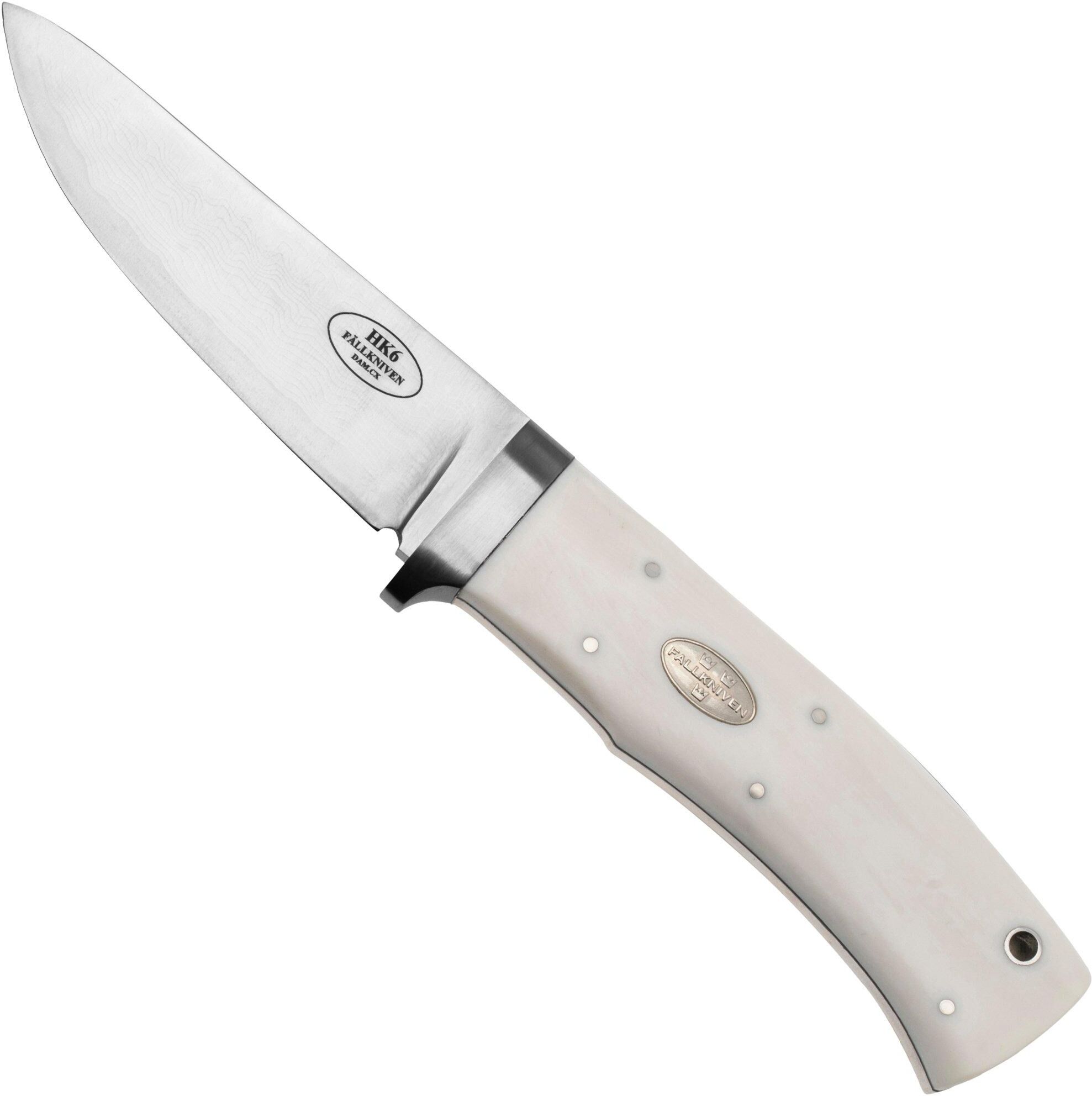 Fällkniven HK6cxL Cowry-X Damascus Hunters Knife, Elforyn, coltello da caccia