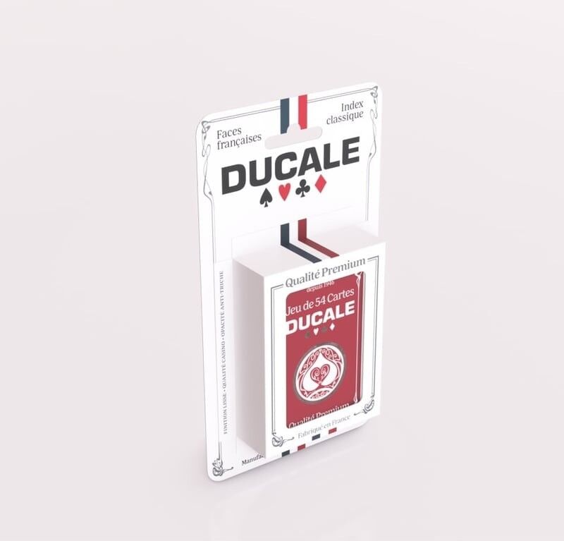 Jeu de 54 cartes blister - Ducale Origine