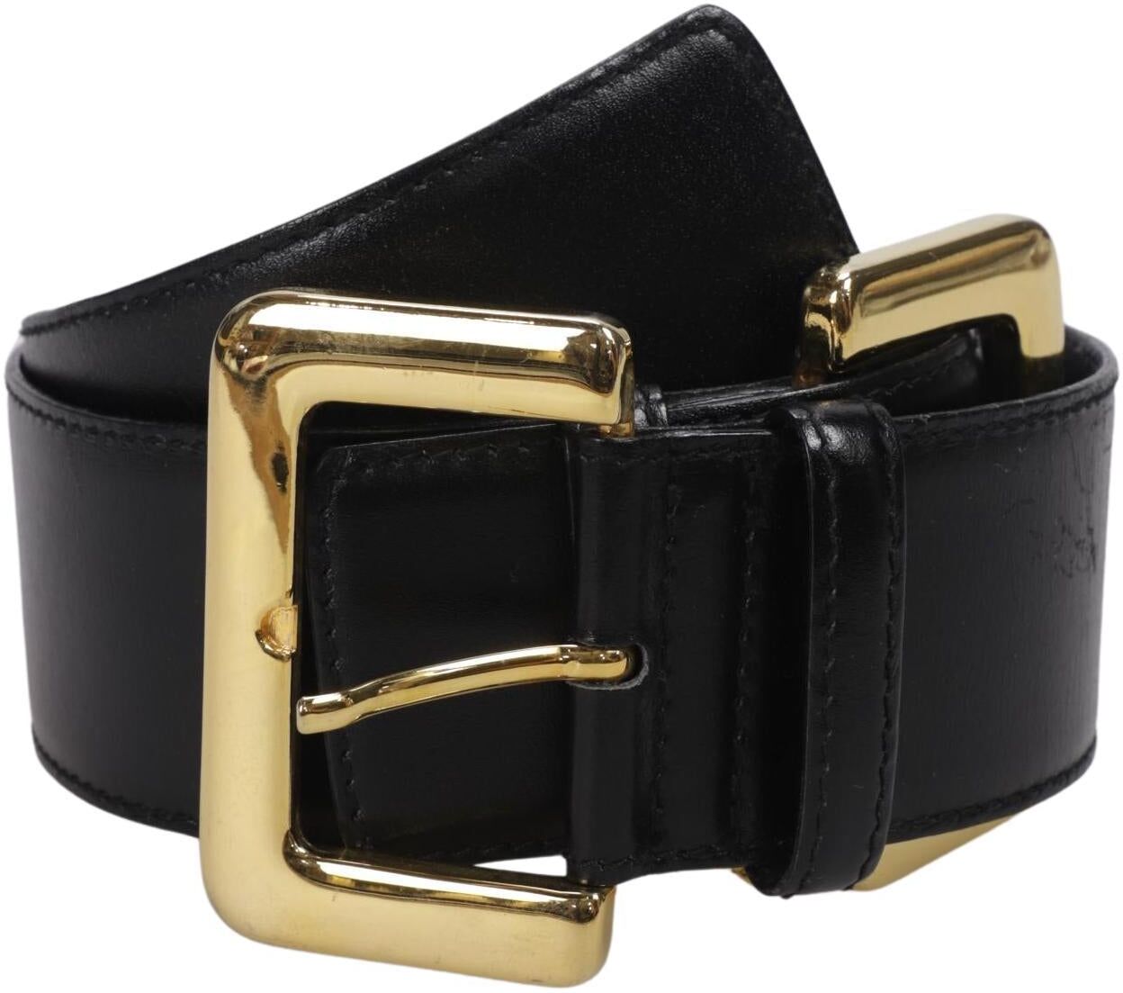 Escada Damen Gürtel, Schwarz, Gr. 65, kein / Etikett - Second Hand