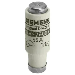 Siemens 5SD8020 DIAZED-Sicherungseinsatz 690V für Kabel- und Leitungsschutz Betriebsklasse gG  - 5 Stück