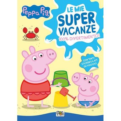 Le mie super vacanze. Activity book. Peppa Pig, Geheftet von , Pon Pon Edizioni