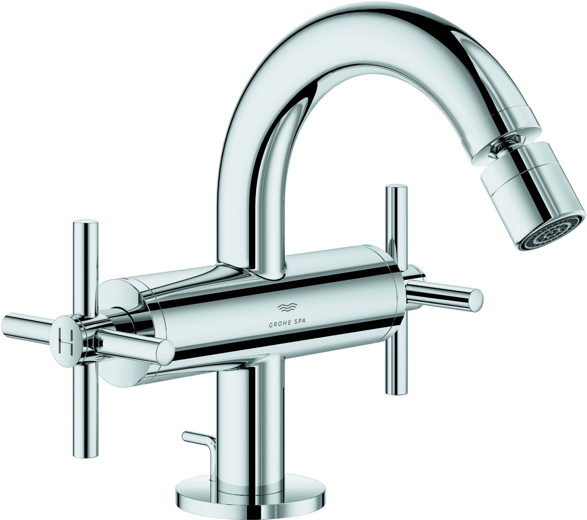Grohe Atrio bidet raccord à deux poignées 24353000 1/2", chromé