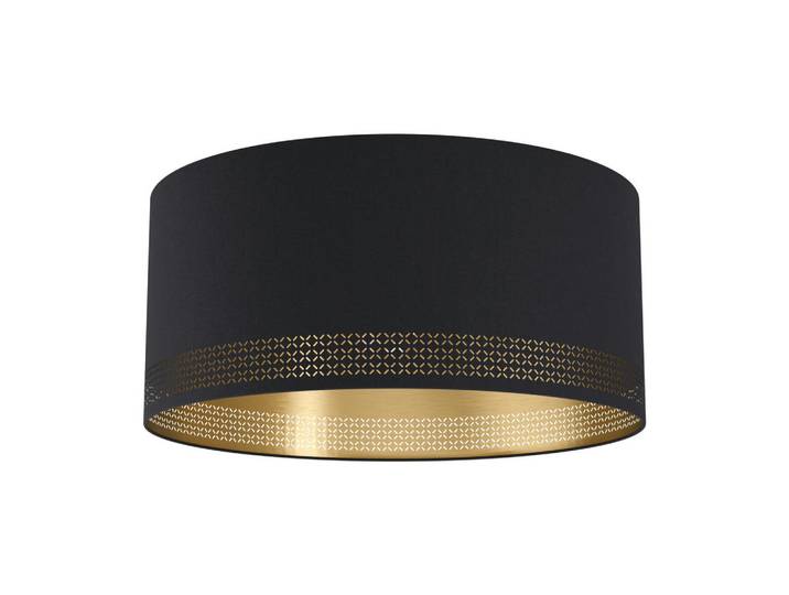 Eglo Deckenleuchte Esteperra, Schwarz, Goldfarben, Metall, 24 cm, Lampen & Leuchten, Innenbeleuchtung, Deckenleuchten, Deckenleuchten