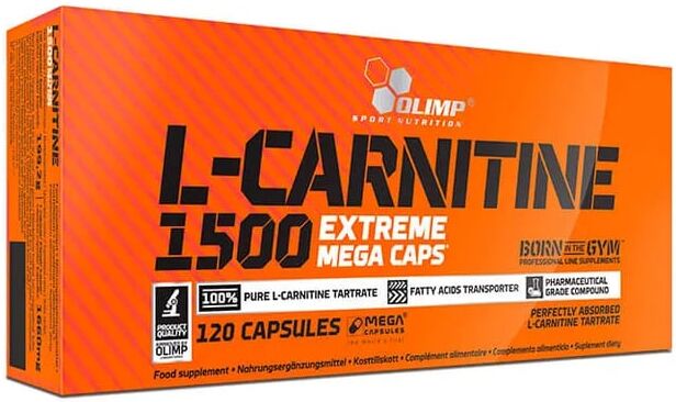 Olimp L-CARNITINE 1500 Extreme Mega Caps - 120 Caps