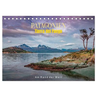Patagonien, Tierra del Fuego: Am Rand der Welt (Tischkalender 2027 DIN A5 quer), CALVENDO Monatskalender
