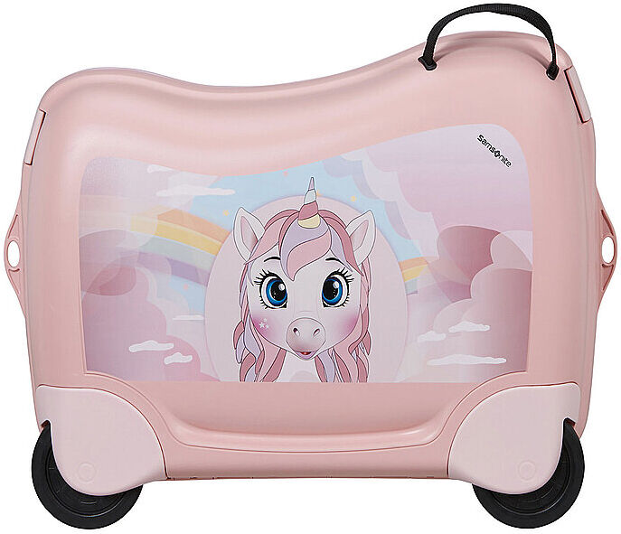 Samsonite Kinder Trolley mit vier Rollen DREAM2GO Unicorn Tess rosa EG