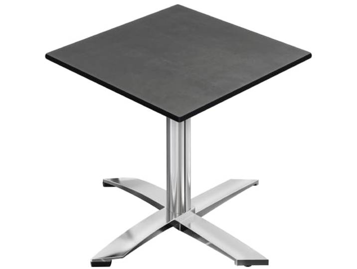 GGMMÖBEL CPTG Bistro Tisch B:T:H 60 x 60 x 76 cm Anthrazit/Aluminium Zusatzgewicht Bistrotisch Gastro Tisch