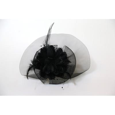 Fascinators Kentucky Derby Hut Federn / Netz / Stoff Blumen / Kopfbedeckung / Kopfbedeckung mit Kappe / Blumen 1 Stück Hochzeit / Damentag Kopfbedeckung